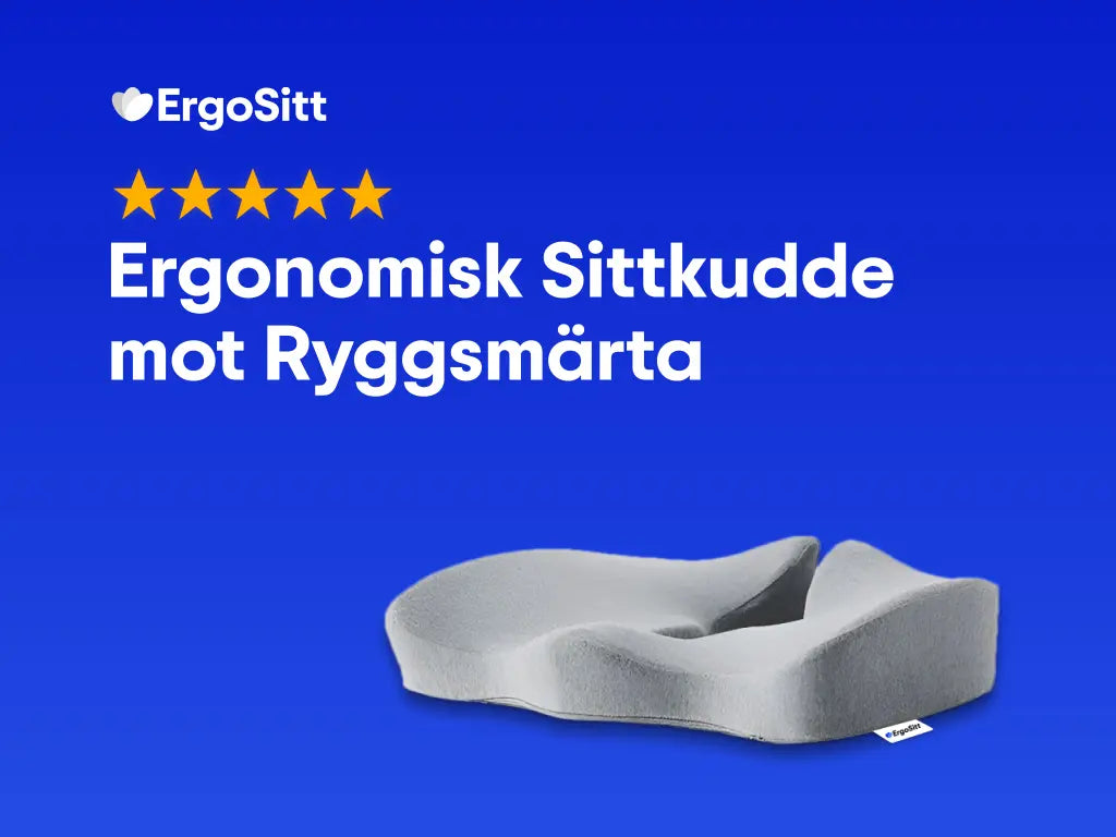 Ergonomisk Sittkudde mot Ryggsmärta