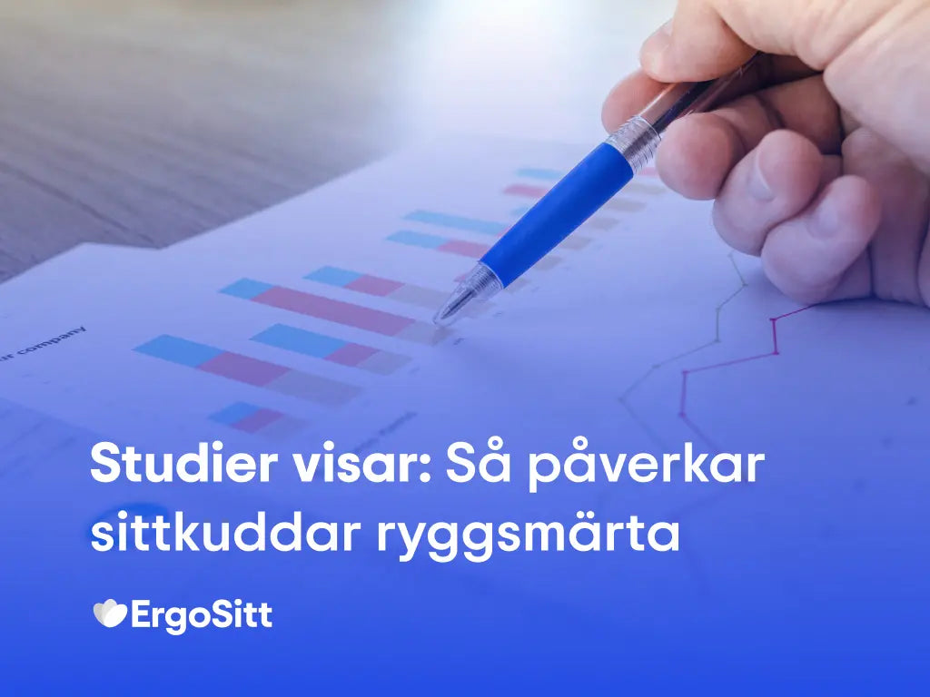 Studier Visar: Så Påverkar Sittkuddar Ryggsmärta